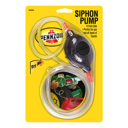 PENNZOIL Pnz Siphon Pump 6' 36688
